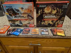 MTG Avatar The Last Airbender Scene Box Set Of 2??w/ Collector Booster Cards! - Image 1