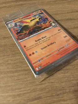 Pokemon Sealed Destined Rivals STAFF Prerelease Promos All 4x Cards - Image 3