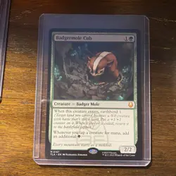 MTG Badgermole Cub Rare Mint Avatar TLA Card - Image 1