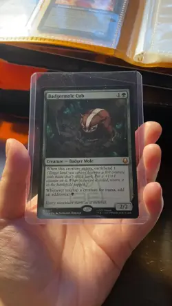 MTG Badgermole Cub Rare Mint Avatar TLA Card - Image 2