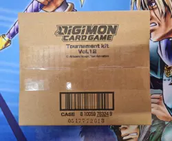 DIGIMON CARD GAME TOURNAMENT KIT VOL.12 SEALED - Image 1