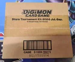 Digimon Card Game Store Tournament Kit 2024 Jul.-Sep. New ENGLISH - Image 1