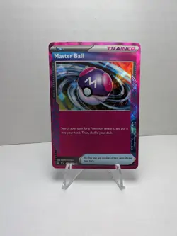Pokemon Card Master Ball 153/162 Temporal Forces - Near Mint - Image 1