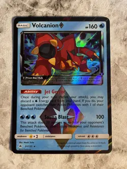 Pokemon Card Volcanion Forbidden Light Holo Rare 31/131 Near Mint - Image 1
