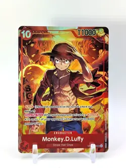 Monkey.D.Luffy Treasure Booster Set - One Piece Promo Card ST10-006 New NM/Mint - Image 1