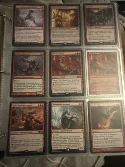 495 Magic The Gathering Card Binder Mythic And Rare Only, Some Foils Full Art - Image 4