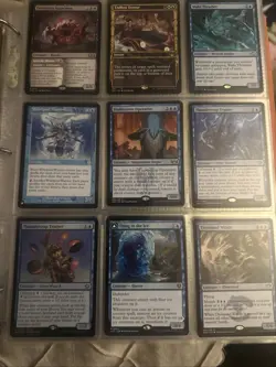 495 Magic The Gathering Card Binder Mythic And Rare Only, Some Foils Full Art - Image 5