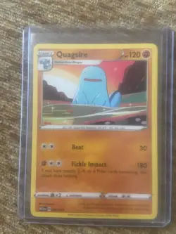 Pokemon Quagsire Promo Card 007/015 2025 McDonalds Dragon Discovery - Image 1