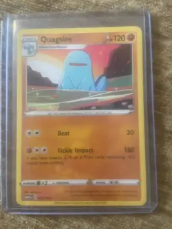 Pokemon Quagsire Promo Card 007/015 2025 McDonalds Dragon Discovery - Image 2