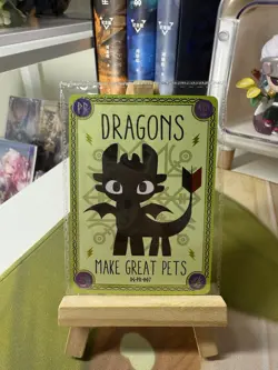 Kayou DreamWorks How To Train Your Dragon Toothless Promo Card US Seller - Image 1