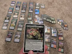 MTG Shrine Commander Deck - Go-Shintai Of Life's Origin - Sleeved Ready To Play! - Image 1