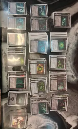 🔥 Magic: The Gathering - Necron Dynasties Precon Deck (Warhammer 40k) - Sleeved - Image 1