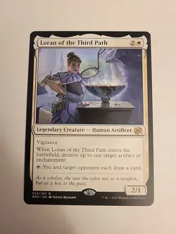 MTG Loran of the Third Path The Brothers' War 012/287 Regular Rare - Image 3