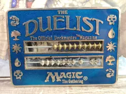 The Duelist The Official Deckmaster Magazine Vintage Abacus Life Counter Blue - Image 2