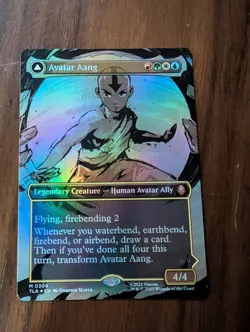 Avatar Aang (Borderless) Avatar: The Last Airbender Foil - Image 1