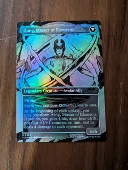 Avatar Aang (Borderless) Avatar: The Last Airbender Foil - Image 2