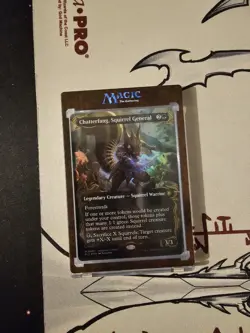 Chatterfang, Squirrel General (Borderless) (Raised Foil) With Case - Image 3