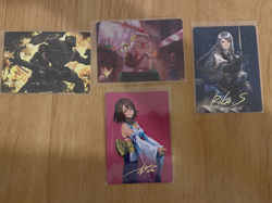 Art Series Gold Stamped MTG Final Fantasy 2, 43, 48, 53 Magic the Gathering - Image 1