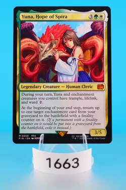 MTG Yuna, Hope of Spira Final Fantasy Regular #250 - Image 1