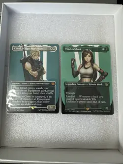 Cloud, Midgar Mercenary & Tiffa Lockheart Borderless Final Fantasy Regular - Image 1