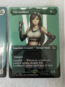 Cloud, Midgar Mercenary & Tiffa Lockheart Borderless Final Fantasy Regular - Image 3
