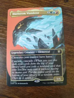 Maelstrom Wanderer (Borderless) Commander Masters Regular - Image 1
