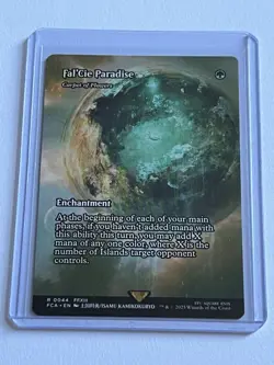 Fal’Cie Paradise / Carpet of Flowers 44 MTG Final Fantasy 2025 NM Non Foil Rare - Image 1