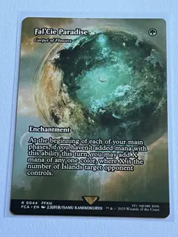 Fal’Cie Paradise / Carpet of Flowers 44 MTG Final Fantasy 2025 NM Non Foil Rare - Image 2