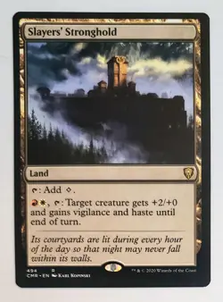 X 1 Slayers' Stronghold 494 Commander Legends NM Magic The Gathering MTG - Image 1