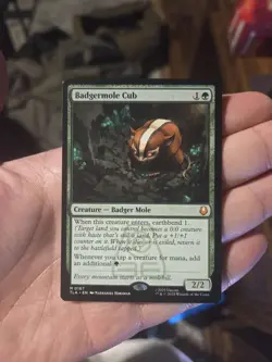 Badgermole Cub 0167 - Mythic Rare - MTG Magic Avatar The Last Airbender - Image 1