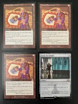 MTG - Urza's Incubator x4 (3x Urza's Destiny, 1x MH3) - Image 1
