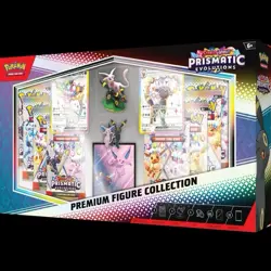 Pokemon TCG Prismatic Evolutions Premium Figure Collection NEW Sealed In Hand? - Image 1
