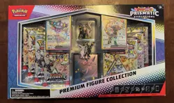 Pokemon TCG Prismatic Evolutions Premium Figure Collection NEW Sealed In Hand? - Image 2