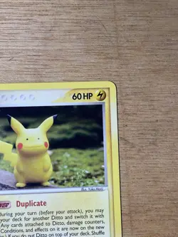 Ditto 63/113 Delta Species Common Pokemon TCG LP+ Pikachu - Image 3