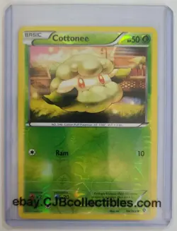 Pokemon COTTONEE 14/149 Reverse Holo Boundaries Crossed - Light Play ?? - Image 1