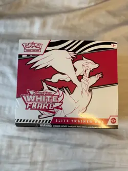 Pokemon TCG Scarlet and Violet White Flare Elite Trainer Box - Image 1
