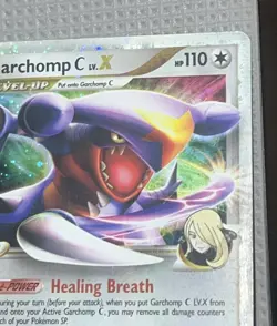 HP GARCHOMP C LV.X DP46 BLACK STAR PROMO HOLO POKEMON 2009 - Image 3