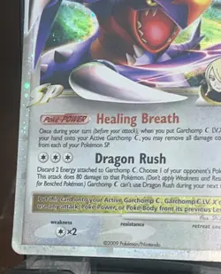 HP GARCHOMP C LV.X DP46 BLACK STAR PROMO HOLO POKEMON 2009 - Image 5
