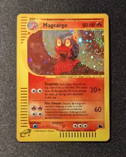 Pokemon SKYRIDGE - #H16/H32 Magcargo - Holo - ENG - Near Mint - SWIRL - Image 2