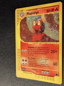 Pokemon SKYRIDGE - #H16/H32 Magcargo - Holo - ENG - Near Mint - SWIRL - Image 5