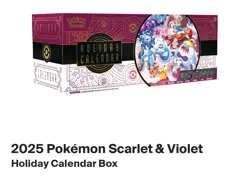 Pokemon TCG 2025 Holiday Advent Calendar (6 Packs, 6 Promos, 7 Fun Packs) Fun - Image 1