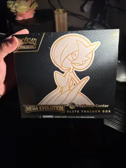 New & Sealed Pokemon Center Mega Evolution Elite Trainer Box ETB TCG Gardevoir - Image 1