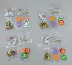 LOT of 14 Pokemon Dice, 4 Poison/Burn Damage Counters, 1 VSTAR Token - Image 2