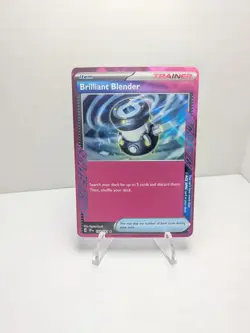 Pokemon TCG Surging Sparks Ace Spec Brilliant Blender 164/191 Near Mint - Image 1