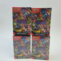 Pokemon TCG Mega Phantasmal Flames Booster Bundle Box Lot of 4 - 24 Packs Total - Image 1