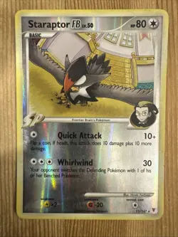Staraptor 11/147 Reverse Holo Rare Pokemon TCG Platinum Supreme Victors HP - Image 1