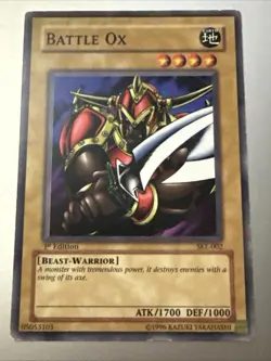 Battle Ox SKE-002 Starter Deck: Kaiba Evolution 1st Edition - Image 1