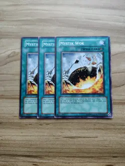 Yu-Gi-Oh! - Mystik Wok 3X - Full Playset - Image 1
