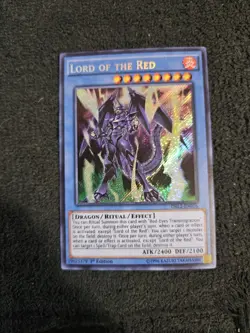 Lord of the Red - DRL2-EN016 - Secret Rare - 1st Edition YuGiOh! Dragons of - Image 1