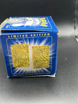 Pokemon 23K Gold Plated Poliwhirl Trading Card 1999 Burger King Sealed Inside! - Image 2